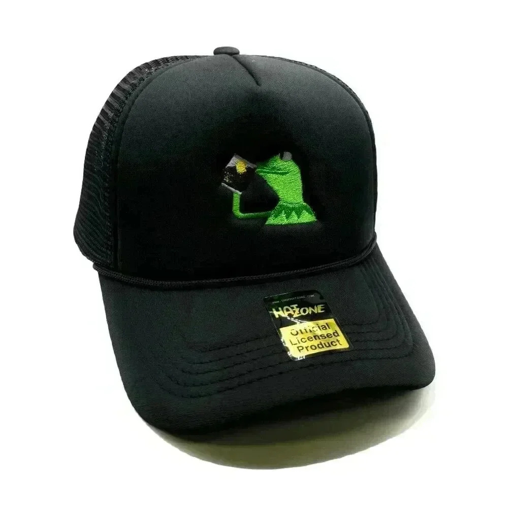 None of my Business Mesh Trucker Snapback (Black)